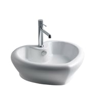 LENA TEZGAHÜSTÜ LAVABO E-4152 (Beyaz)