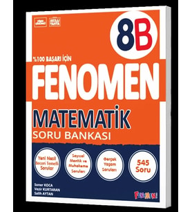 FENOMEN YAYINLARI 8. SINIF Matematik B Soru Bankası