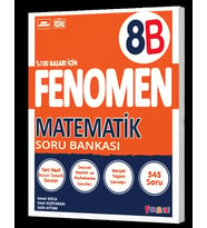 FENOMEN YAYINLARI 8. SINIF Matematik B Soru Bankası