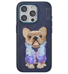 iPhone 15 Pro Max Cute Desenli Kapak - Lacivert