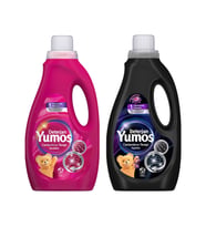 Yumoş Sıvı Deterjan 1500 ml Renkliler-Siyahlar 2 li Set