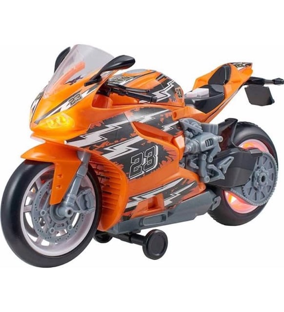 TEAMSTERZ Street Moverz Sesli ve Işıklı Motorize Motosiklet 27 Cm.