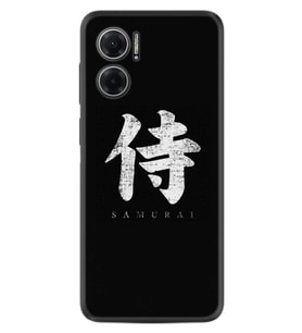 Xiaomi Redmi Note 11E Kılıf Resimli Desenli Baskılı Silikon Samurai 1340