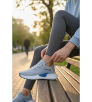 Enoch Kadın Spor Ayakkabı Nefes Alabilen File Saya Ve Anatomik Comfort Tabanlı Ortopedik Koşu Ve Yürüyüş Sneaker