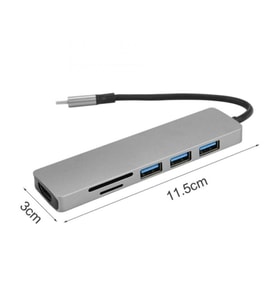 Airsky Hc74C 6 İn 1 Hdmı Çevirici