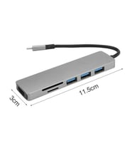 Airsky Hc74C 6 İn 1 Hdmı Çevirici