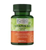 Natures Supreme Vitamin B3 500 Mg No Flush 50 Kapsül Aromasiz