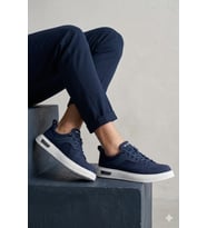 Elit HML9043 Erkek Klasik Sneaker Lacivert