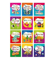Küçük Kaşifin Boyama Kitabı Seti(12 Kitap)