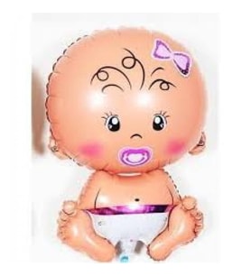Kız Bebek Folyo Balon