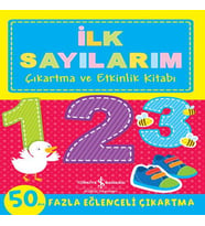 İlk Sayılarım - Çıkartma ve Etkinlik Kitabı