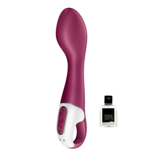 Satisfyer Hot Spot Telefon Uygulamalı Isıtma Özelikli Titreşimli Vibratör+Jel