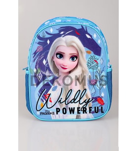 TEK BÖLMELİ KÜÇÜK BOY 32 CM ELSA FROZEN ANAOKUL ÇANTASI HAWK JR WIDELY