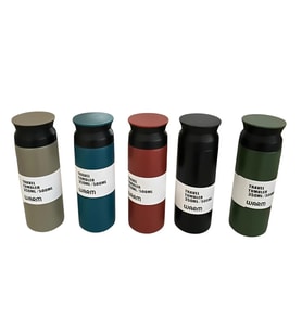 3515 - Çelik termos 500 ml (Turkuaz)
