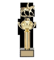 ODAK KUPA - Figürlü Kupalar - At / Binici Figürlü Kupalar FG-048 B - 40 cm