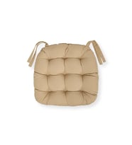 Sandalye Minderi Oval 43x43 Cm - Camel