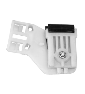 Volkswagen Polo Y.M için Cam Kriko Plastiği Bütün Ön Sol-LB (Siyah)