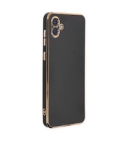 Samsung Galaxy A04 Kılıf Volet Silikon - Siyah
