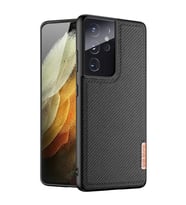 Dux Ducis Sm Galaxy S21 Ultra Kılıf  Fino Series Premium Arka Koruma Kılıf-(5775 - GLST5414-450 (Siyah)