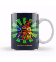 Five Nights At Freddys Around The Christmas Tree Kupa Bardak Porselen