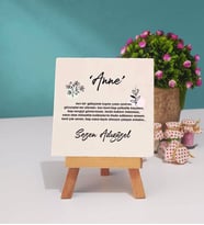 Anneler Günü Hediyesi Anneye Hediye - 1 - Dekoratif Taş Baskı