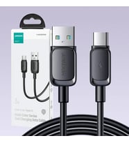Joyroom 3A Fast Usb-Type-C Renkli Kablo 1.2 Metre
