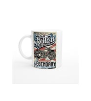 British Legendary Motorcycle Baskılı Kupa Bardak