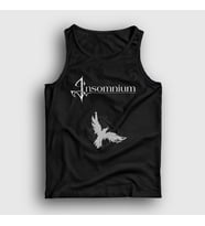 Presmono Unisex Siyah Crow Insomnium Atlet 151171tt