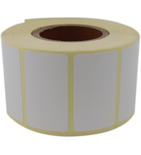 Eko Termal Etiket 45mm x 25mm Ruloda 1000 Adet 40mm Kuka Çapında Direk Termal Transfer Etiketi