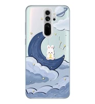 Redmi Note 8 Pro Uyumlu Sevimli Ayıcık Desenli Şeffaf Telefon Kılıfı