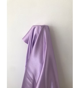 Lila Kristal Saten Kumaş