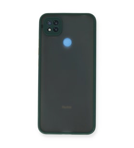 Xiaomi Redmi 9c Kılıf Montreal Silikon Kapak - Yeşil
