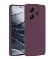 Durukar® Redmi Note 14 4G Kılıf First Silikon - Mürdüm