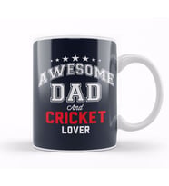 Fathers Day Awesome Dad And Beer Lover Kupa Bardak Porselen