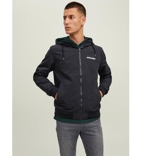 JJERUSH HOOD BOMBER NOOS Black