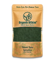 Organik Bitkim Yosun Tozu - Spirulina (Mavi-Yeşil Alg) 10 gr