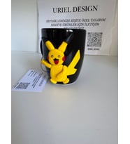 Pikachu Özel Tasarım Hediyelik Kupa