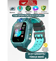 Çocuklar için Akıllı Konum ve Kamera Destekli Saat, Sim Kartlı, Gizli Dinleme