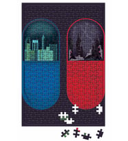 The Matrix Kırmızı Mavi Hap Puzzle 240 Parça Yapboz