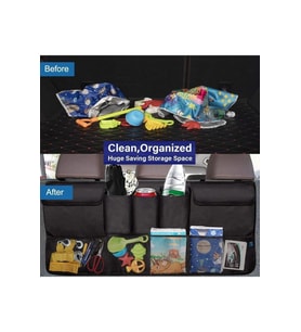 Oto Araç Içi Bagaj Düzenleyici 8 Cepli Model Organizer