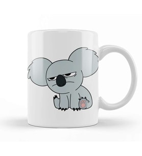 Nom Nom We Bare Bears Kupa Bardak Porselen