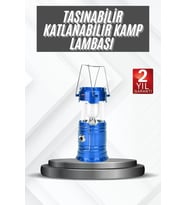 Kamp Lambası Güneş Enerjili Led Lamba Işıldak Şarjlı Powerbank Özellikli