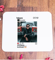 Kişiye Özel İnstagram Tasarım Fotoğraflı Mouse Pad