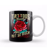 Tattoo Artist Just The Tip I Promise Tattoo Pun Kupa Bardak Porselen