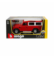 22063 Land Rover Series Ii Model Araba 1:24 Kırmızı-Sunman