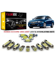 Honda Accord 2003-2007 LED İç Aydınlatma Ampul Seti FEMEX Parlak Beyaz