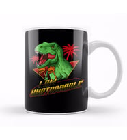 I Am Unstoppable TRex Funny Short Dinosaur Joke Kupa Bardak Porselen