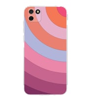 Huawei Y5 p  Kamera korumalı Kapak Renk Cümbüşü Tasarımlı  Şeffaf Kılıf