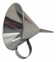 8 cm Kolonya Hunisi Paslanmaz Huni Laboratuar Huni Metal
