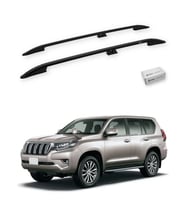 Turtle Toyota Land Cruiser Prado (J150) 2010-2023 Tavan Çıtası Crown Siyah